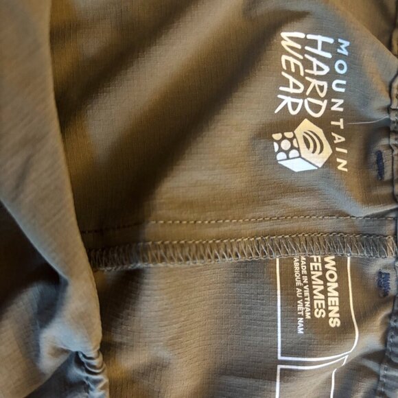 Mountain Hardwear Freefall Halter Utility Coverup Dress Women's Sz S Olive Green - Picture 5 of 6